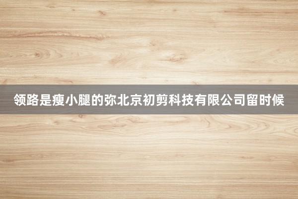 领路是瘦小腿的弥北京初剪科技有限公司留时候